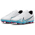 Nike Youth   Mercurial Vapor 15 Club FG Shoes (White/Blue/Pink)