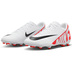 Nike  Mercurial Vapor 15 Club FG/MG Soccer Shoes (White/Crimson)