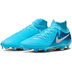 Nike   Phantom GX II Pro Hi-Top FG Soccer Shoes (Blue Fury/White)