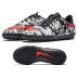 Nike Youth Neymar HyperVenom Phelon II Turf Soccer Shoes (Zebra)