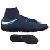 Nike HyperVenomX Phelon III DF Turf Soccer Shoes (Navy/Gamma)