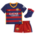 Nike Infant Barcelona Soccer Jersey Mini Kit (Home 15/16)