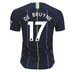 Nike Manchester City De Bruyne #17 Soccer Jersey (Away 18/19)