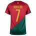 Nike Youth  Portugal Ronaldo #7 World Cup 2022 Jersey (Home 22/24)