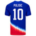 Nike   USA  Pulisic #10 Soccer Jersey (Away 24/25)