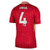 Nike Youth  Liverpool Virgil #4 Soccer Jersey (Home 24/25)