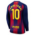 Nike  Barcelona Yamal #10  Long Sleeve Soccer Jersey (Home 25/26)