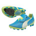 Puma v1.11 K FG Soccer Shoes (Dresden Blue)