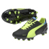 Puma evoSpeed 3.2 FG Soccer Shoes (Black/Fluo Yellow)