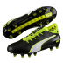 Puma evoTOUCH 2 FG Soccer Shoes (Black/Safety Yellow)